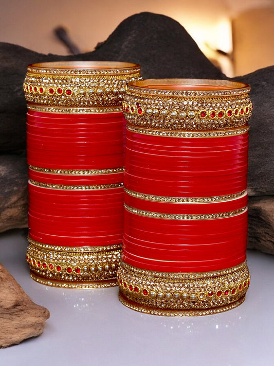 Designer Bridal Punjabi Chuda For Women