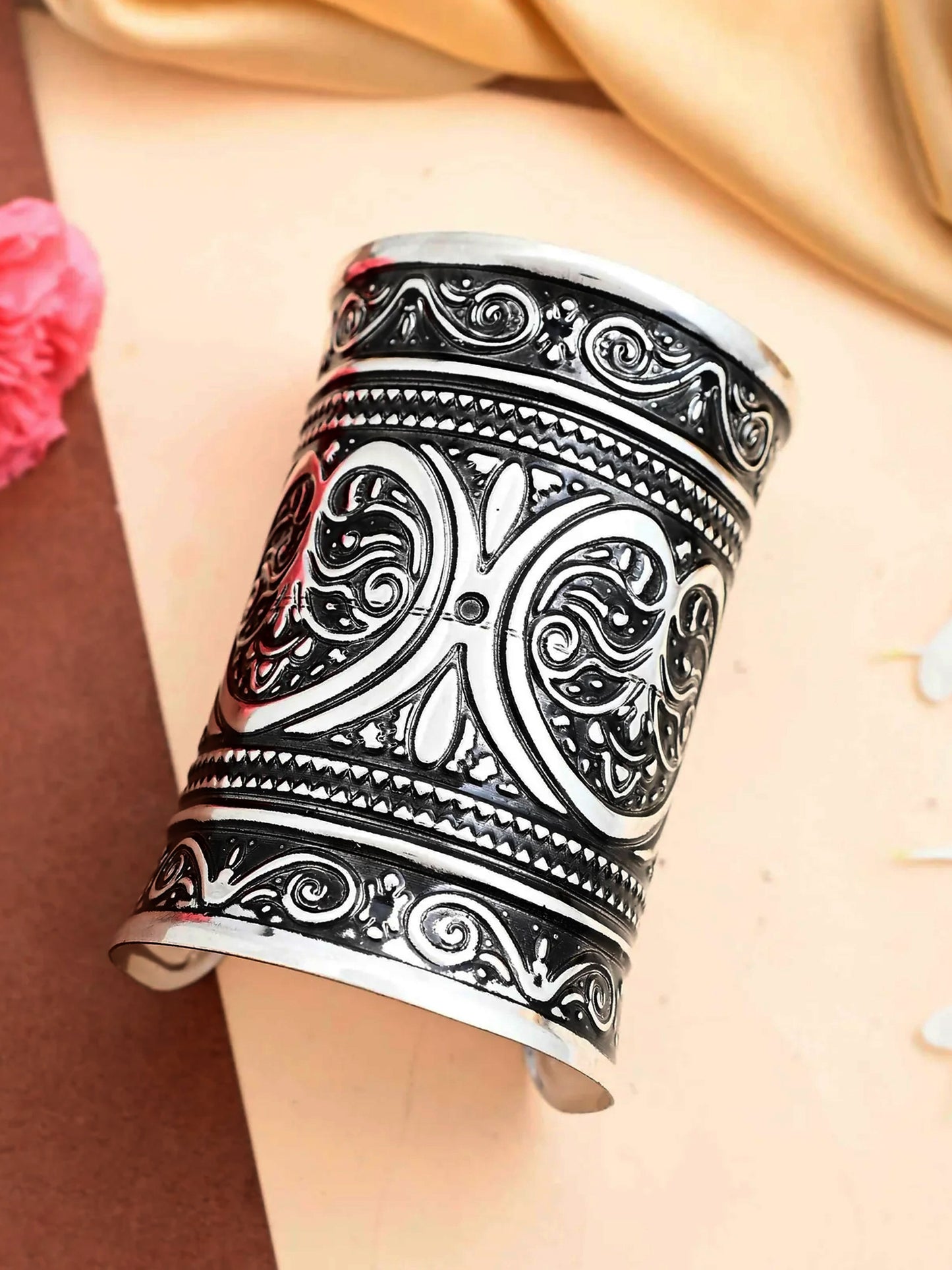 Navratri Festival Jewellery Cuff Bracelet for Garba & Dandiya