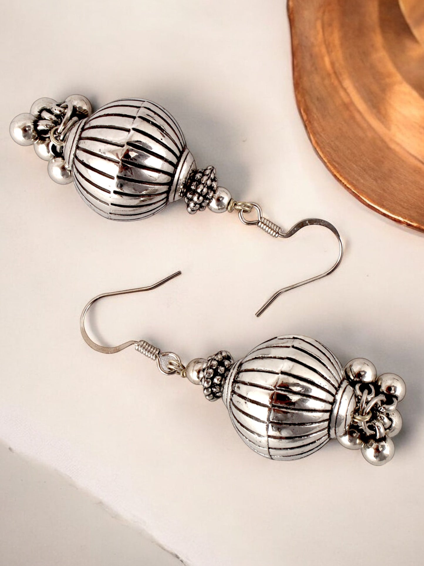 Navratri, Dandiya Garba Festival Jewellery Beads Choker Necklace with Earring