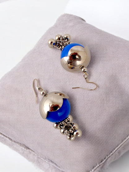 Navratri, Dandiya & Garba Festival Jewellery Beads Long Necklace with Earring