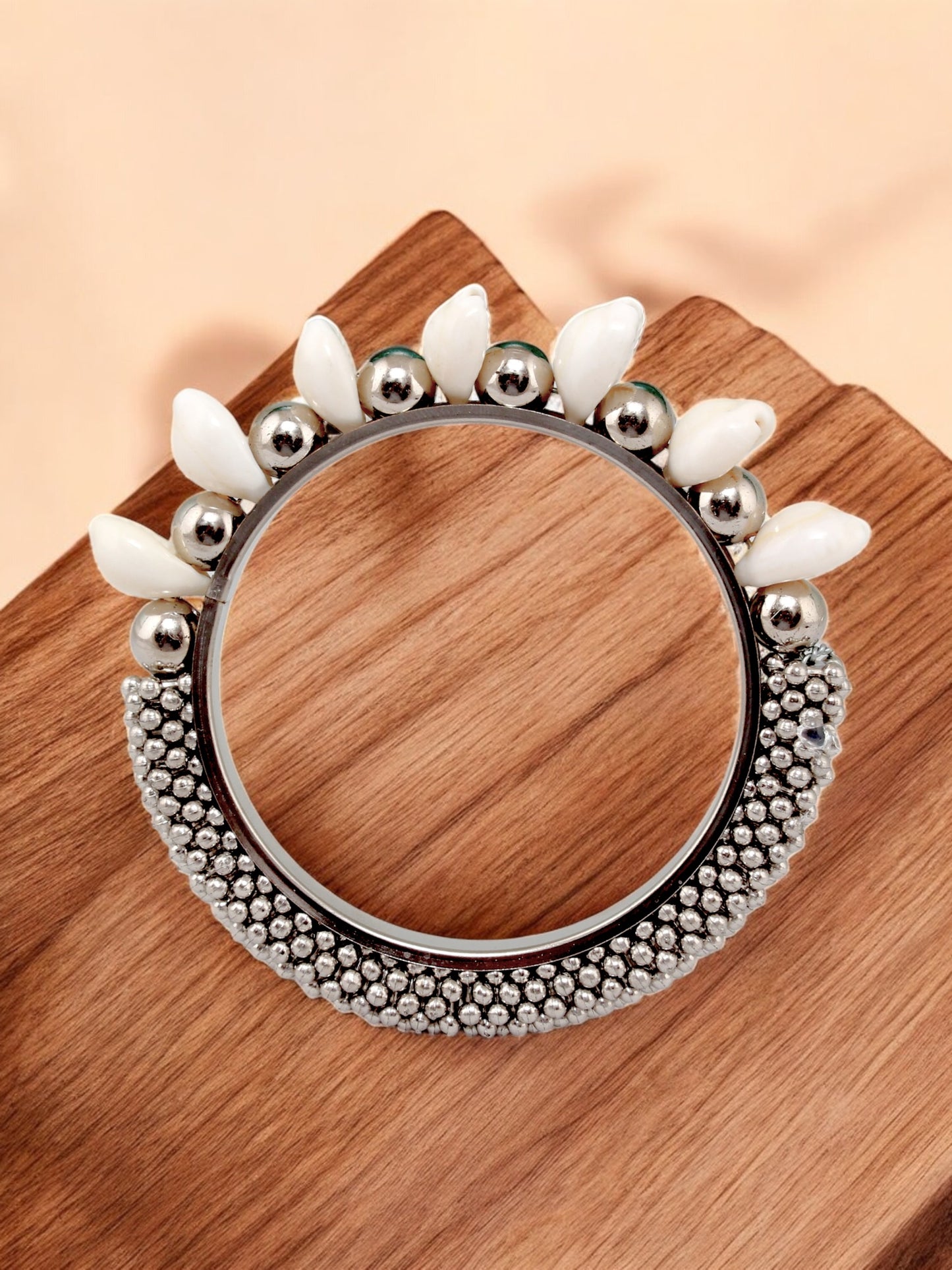 Oxidised Silver Bangles Set for Women & Girls Navratri Garba Dandiya Jewellery