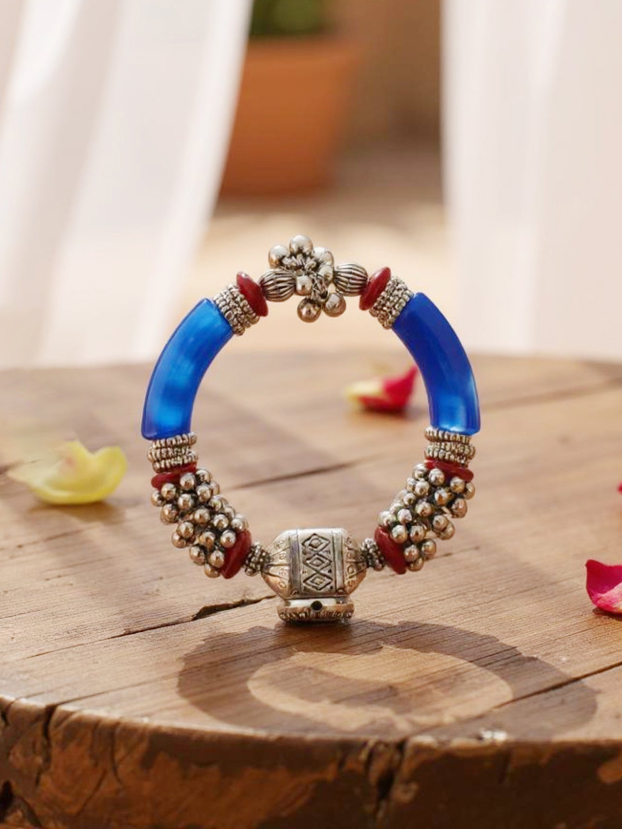 Navratri and Garba Jewellery Boho Bracelet for Women & Girls