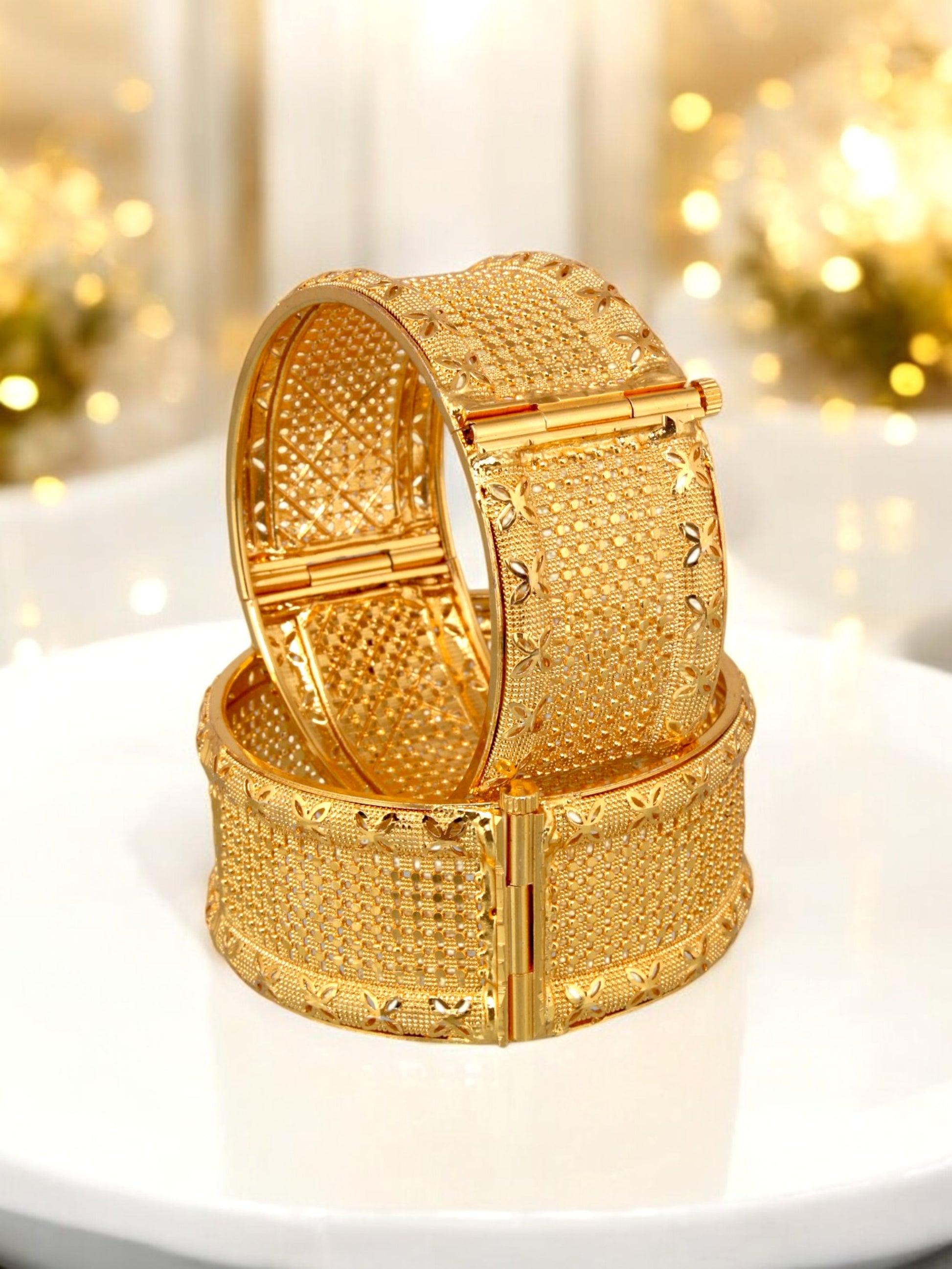Bangle Set Beautiful Kada Designs Shop Latest Gold Bangle Designs