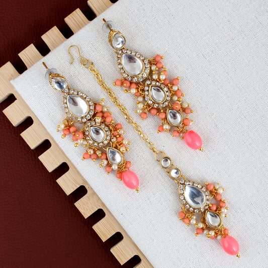 Necklace Combo Kundan Jewellery Set