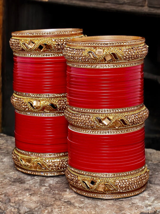 Designer Bridal Punjabi Chuda For Women