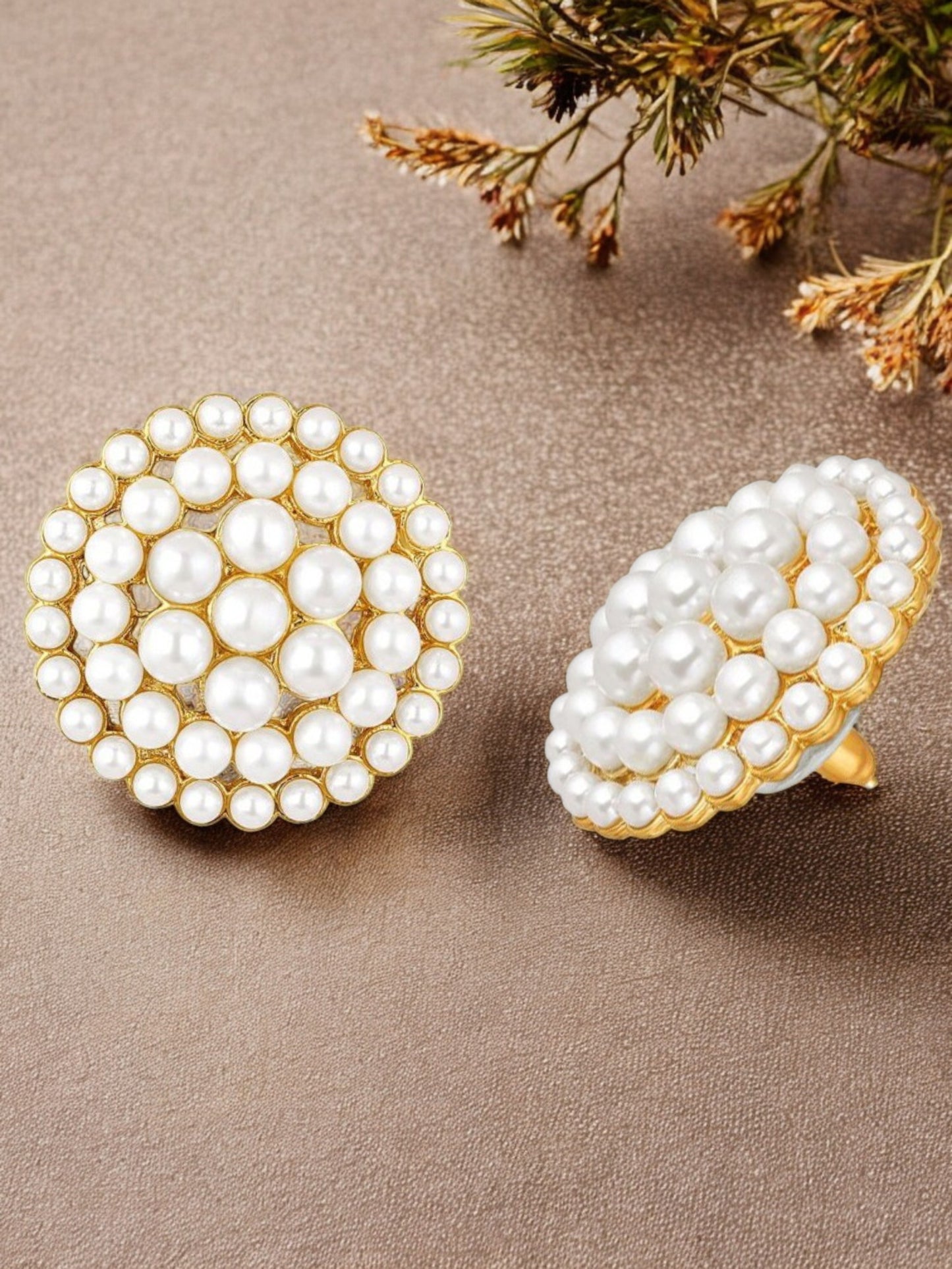 Trendy Beaded Multi-Strand Layered Long Necklace with Earrings (759-SSM-10240)