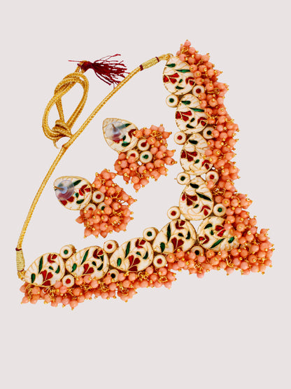 Kundan Choker Necklace set