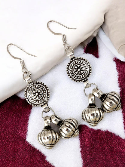 Navratri, Dandiya & Garba Festival Jewellery Choker Necklace with Earrings