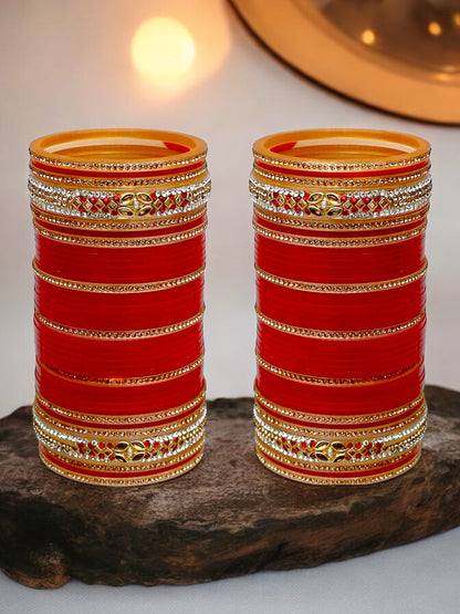 Designer Bridal Punjabi Chuda For Women