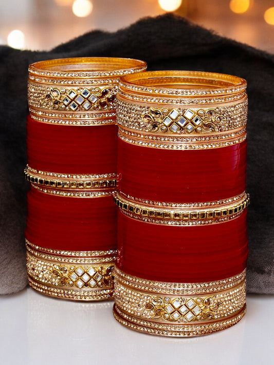 Designer Bridal Punjabi Chuda For Women