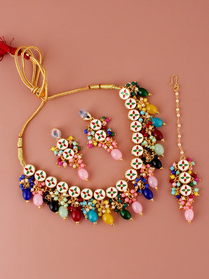 Kundan Choker Necklace set