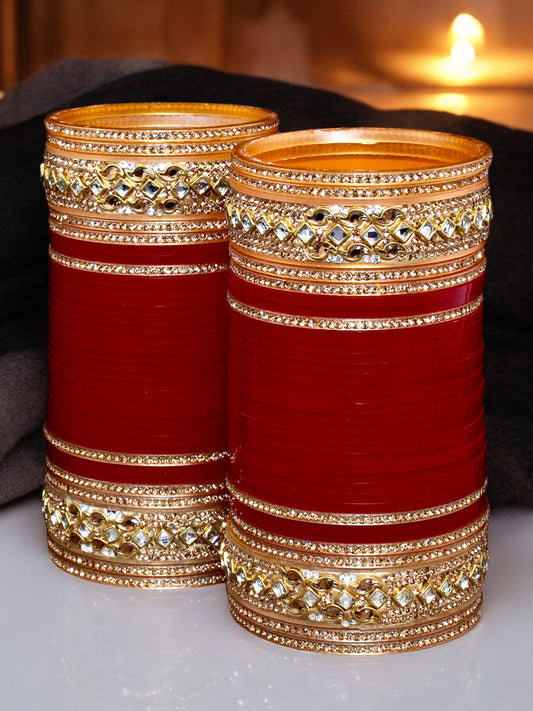 Designer Bridal Punjabi Chuda For Women