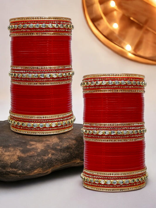 Designer Bridal Punjabi Chuda For Women