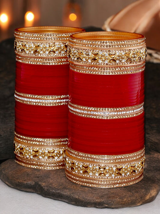 Designer Bridal Punjabi Chuda For Women