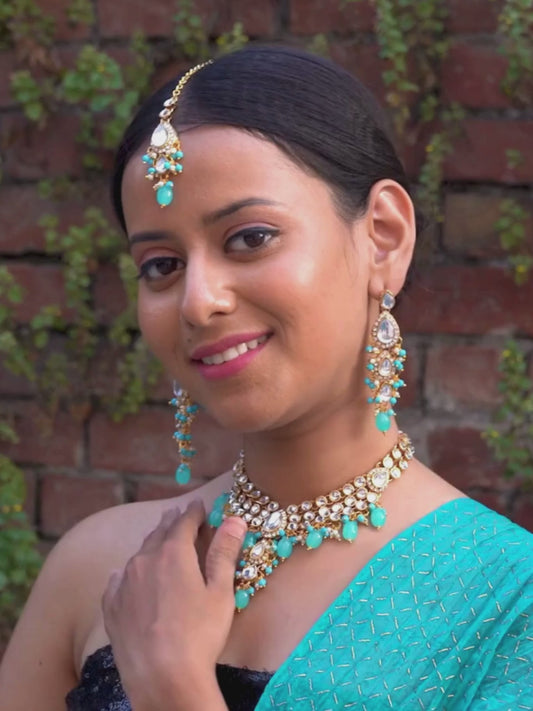 Necklace Combo Kundan Jewellery Set