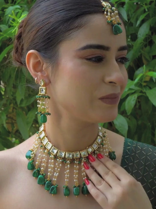 Kundan Choker Necklace set